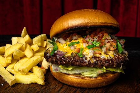 Мексиканский бургер