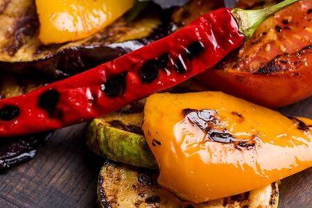 Овощи на вертеле