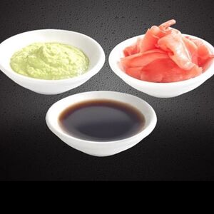 Набор: Имбирь, васаби, соевый соус