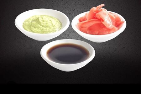 Набор: Имбирь, васаби, соевый соус