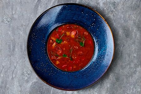 С колбасками BBQ