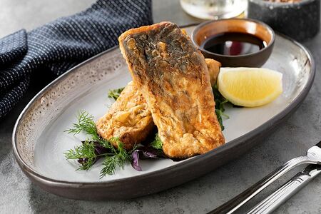 Карп жареный