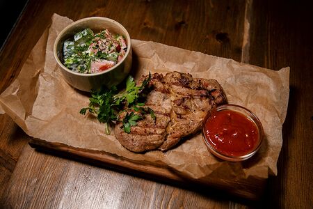 Свиная шейка в маринаде