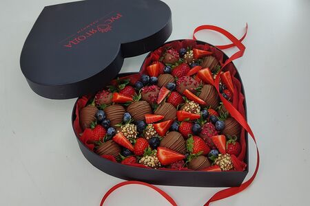 Сердце Черный Бриллиант