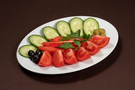 Свежие овощи