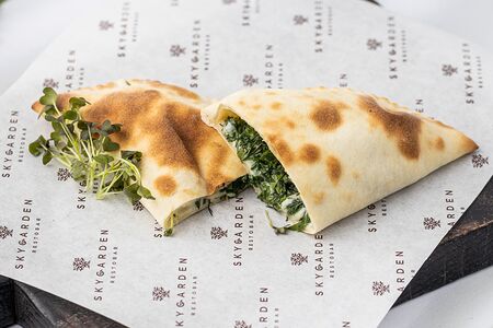 Панцеротти с зеленью