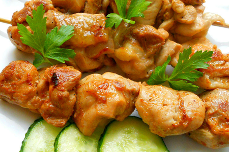 Шашлык из курицы