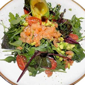 Тартар из форели шеф-посола 