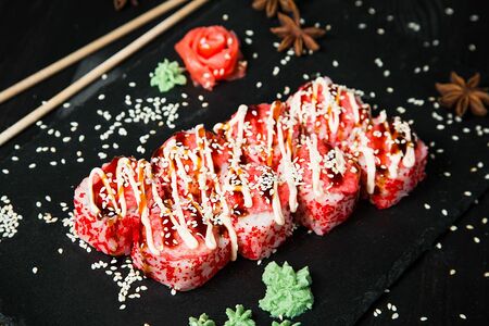 Запеченный с лососем