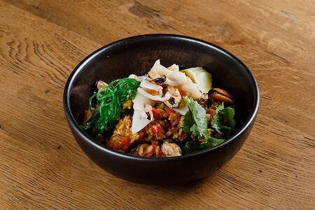 Тайский рис с морепродуктами