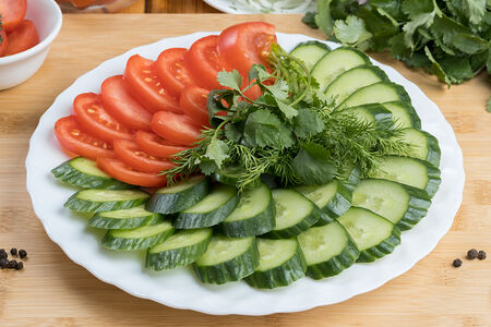 Нарезка овощная