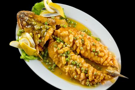 Белка в лимонном соусе