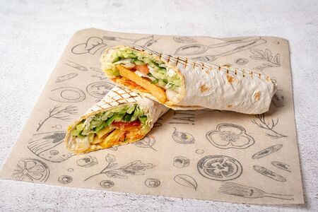 Шаверма овощная