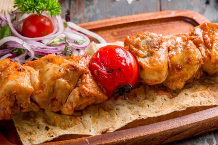 Шашлык из курицы