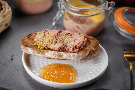 Французкий куриный паштет с фисташками