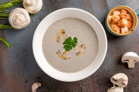 Грибной крем-суп