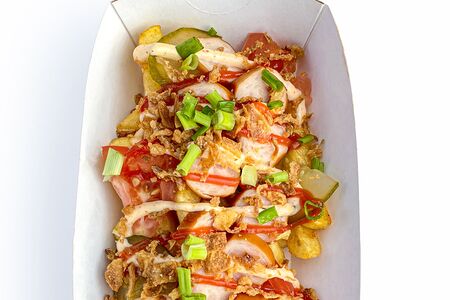 Френч-фрайз с сосиской