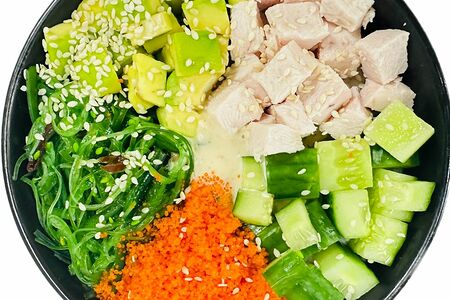 Поке с курицей