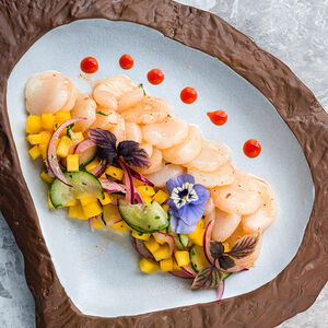 Севиче из гребешка