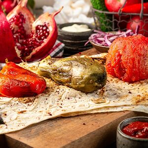 Овощи на углях