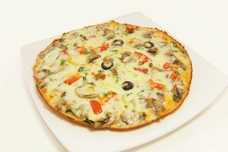 Пицца с грибами