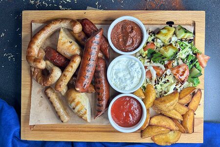 Набор колбасок гриль