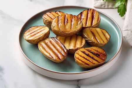 Картофель на мангале