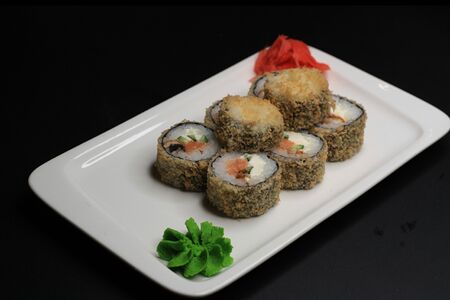 Сяке унаги темпура