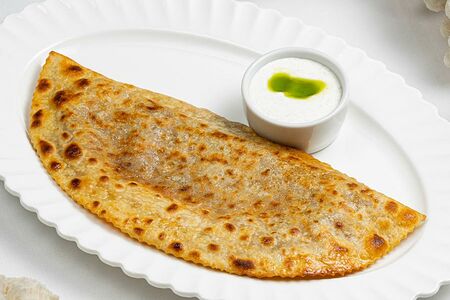 Гранд кутаб с говядиной, грибами и страчателлой