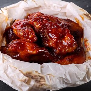 Крылья в соево-медовом соусе