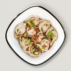 Пельмени с курицей и говядиной Классика жанра (средняя порция)