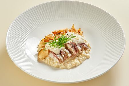 Ложное ризотто из корня сельдерея