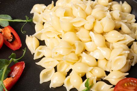 Макароны отварные 