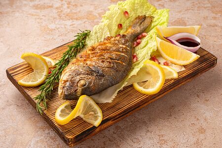 Дорадо на углях