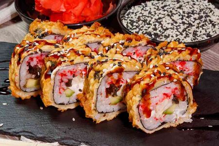 Горячий ролл Темпура с угрем