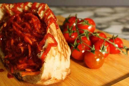 Шаверма с креветками