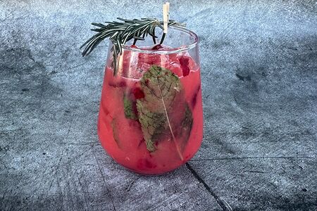 Лимонад вишня-апельсин