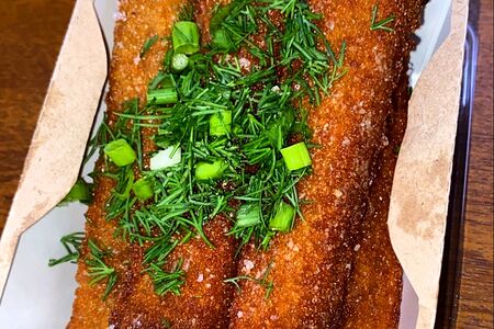 Гренки собственного производства 