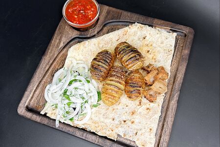 Картофель на углях