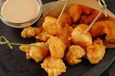 Попкорн из креветок