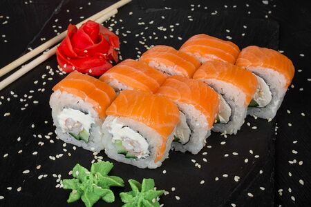 Филадельфия с креветкой