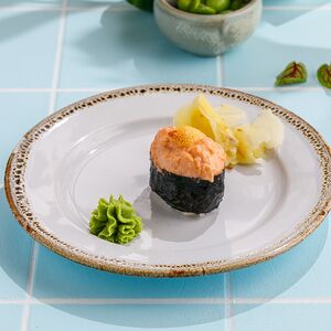 Запеченные суши с гребешком