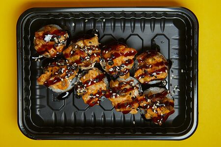 Ролл Тошико запеченный