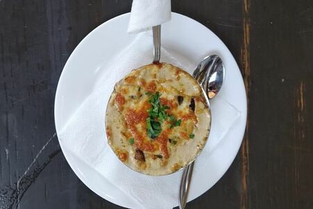 Жульен из белых грибов