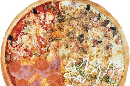 Пицца 4 вкуса