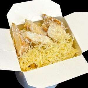 Феттуччине с курицей