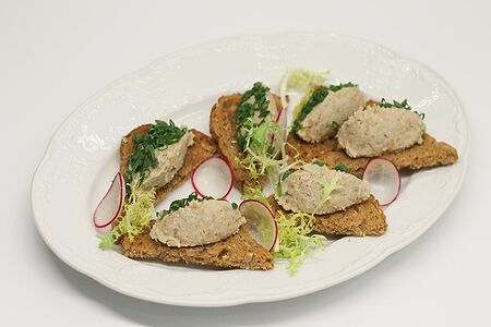 Форшмак из сельди с зелёным яблоком