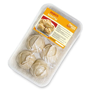 Манты с курицей и говядиной