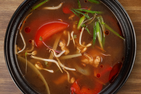 Суп с курочкой и овощами