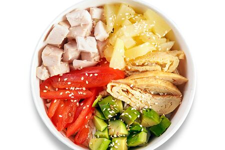 Поке с курицей